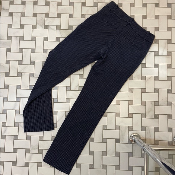 Ann Taylor Factory Blue and White Polka Dot Trouser Pants - Picture 2 of 6